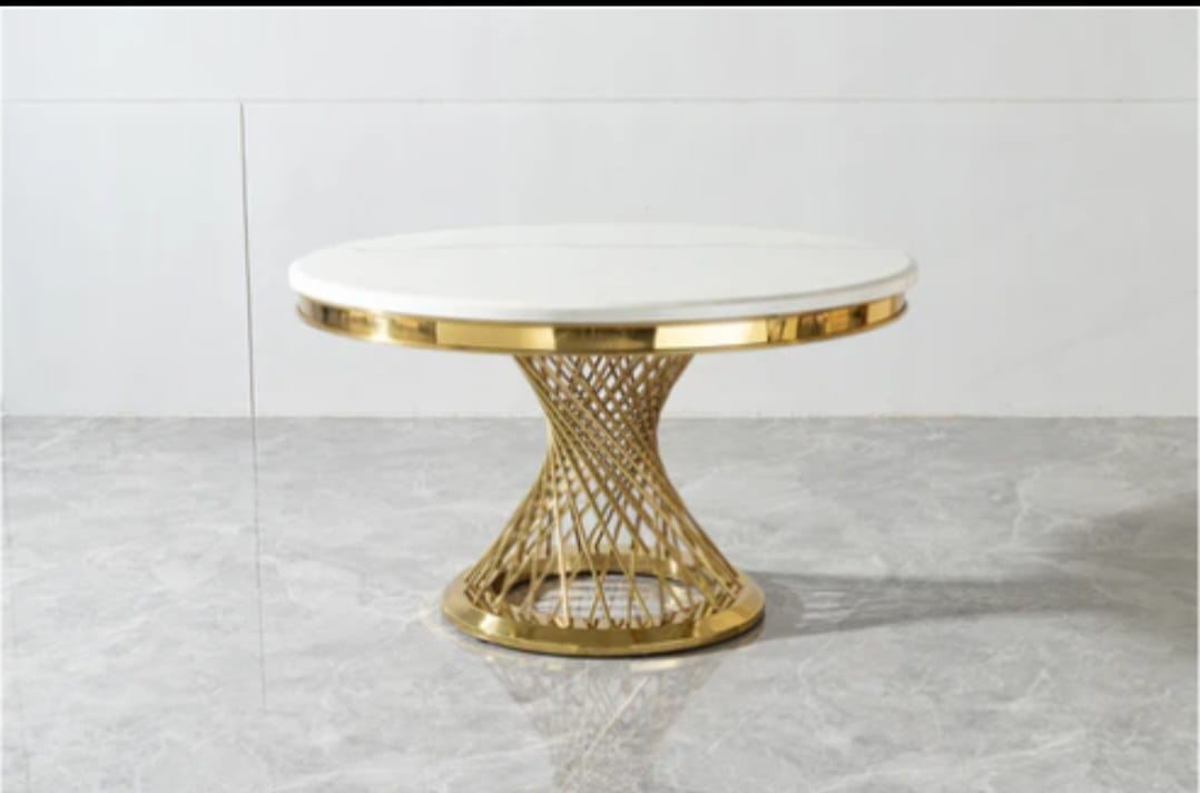A939 Gold dinning table